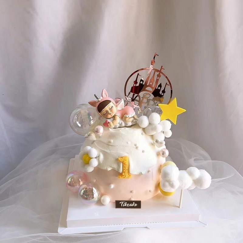 女宝周岁生日蛋糕