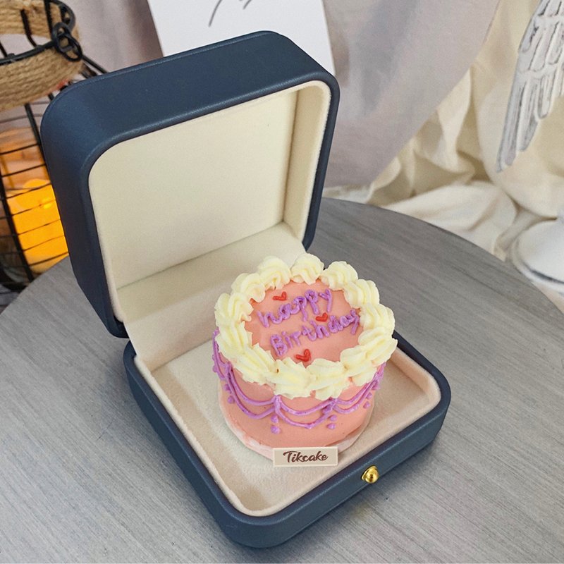 mini复古求婚蛋糕
