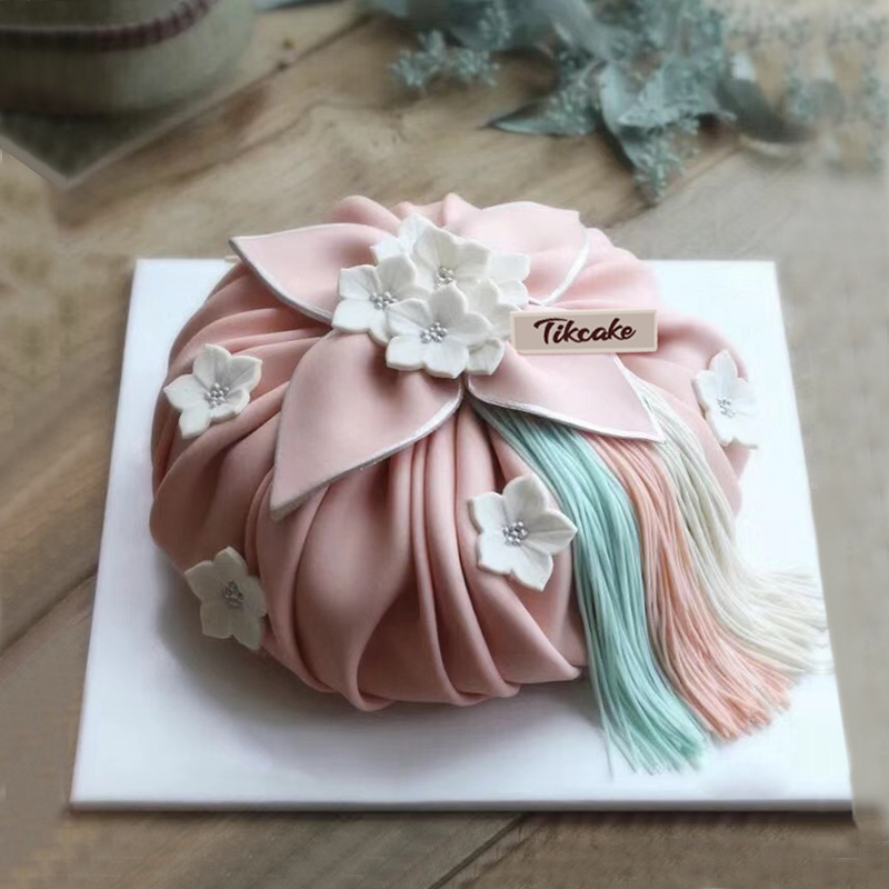 超温柔福袋主题翻糖蛋糕（城市款）