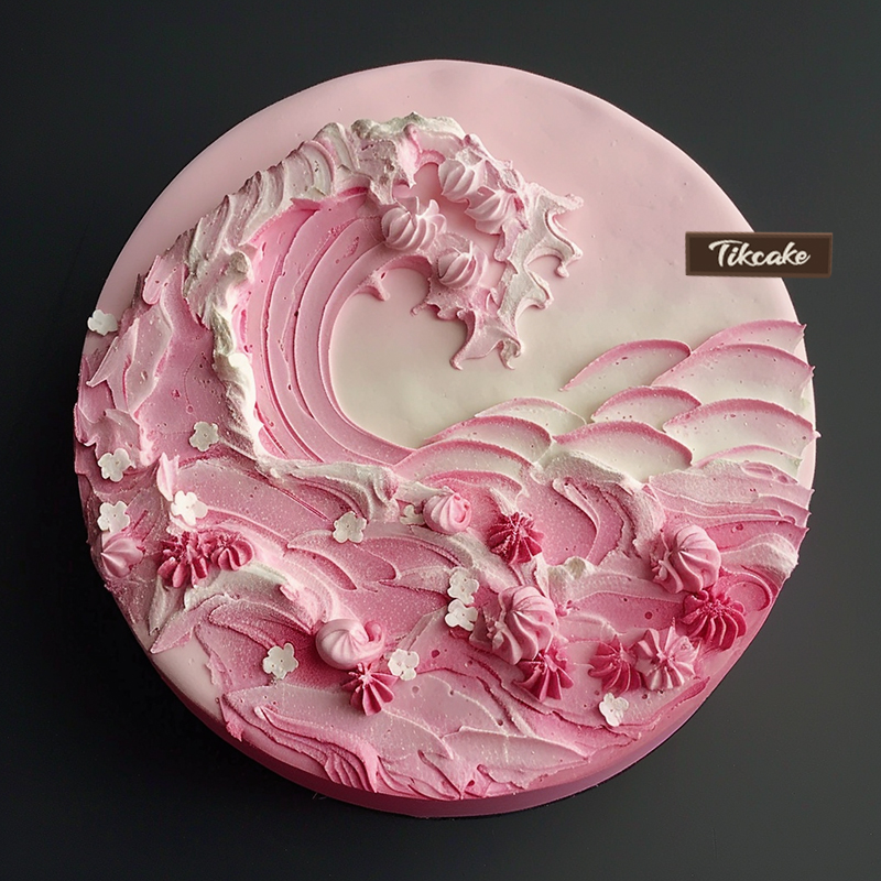 原创“乘风破浪”主题企业蛋糕