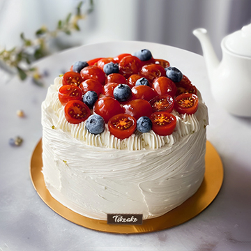 原创简约水果鲜奶蛋糕（二十八）